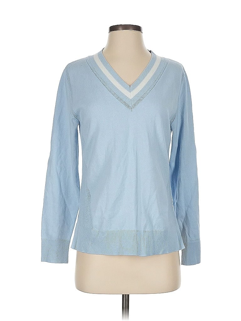 Pre-owned E3 By Etcetera Pullover Sweater In Blue