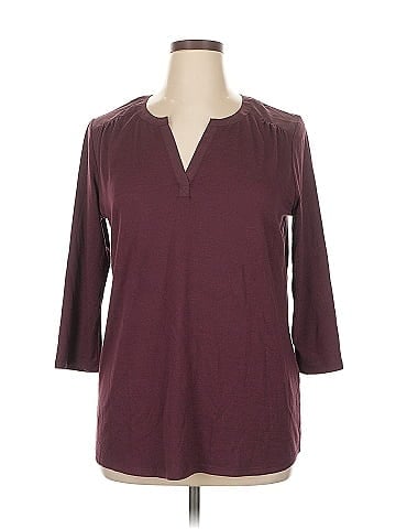 41Hawthorn 3/4 Sleeve Top (view 1)