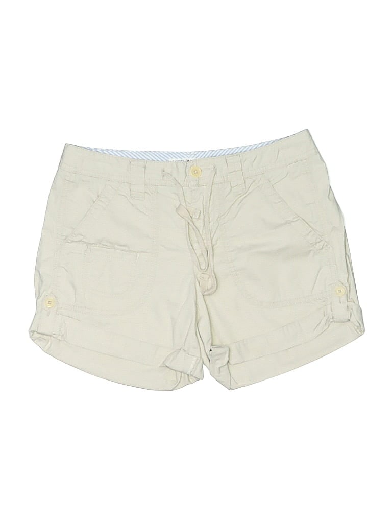 Pre-owned Tommy Hilfiger Khaki Shorts In Brown