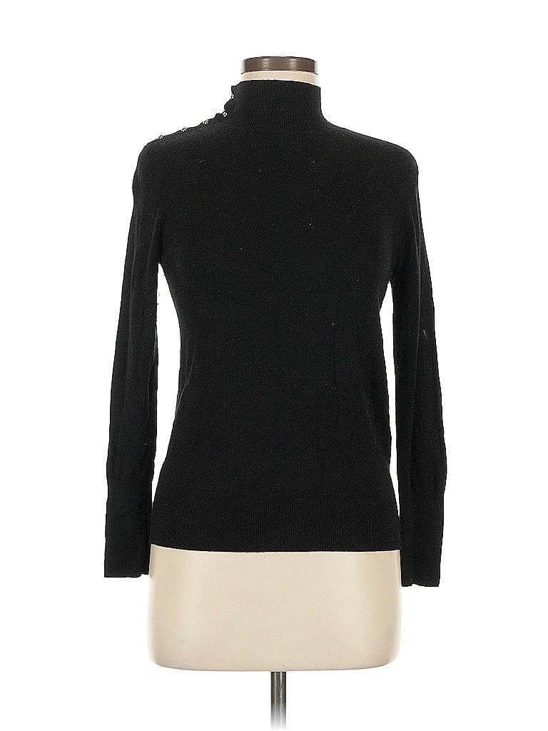 Click to view more detailed imagery on our partner's website Pre-owned Zara Turtleneck Sweater In Black