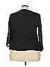 Fortune + Ivy 100% Polyester Black 3/4 Sleeve Blouse Size XXL - photo 2