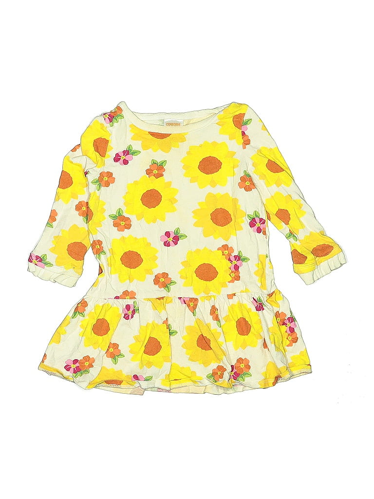 Pre-owned Gymboree Kids' Dress In Yellow