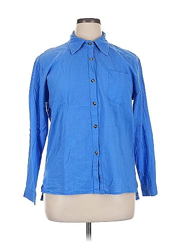 Unbranded Long Sleeve Button-Down Shirt (view 1)