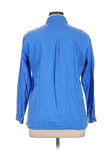 Unbranded Long Sleeve Button-Down Shirt (view 2)