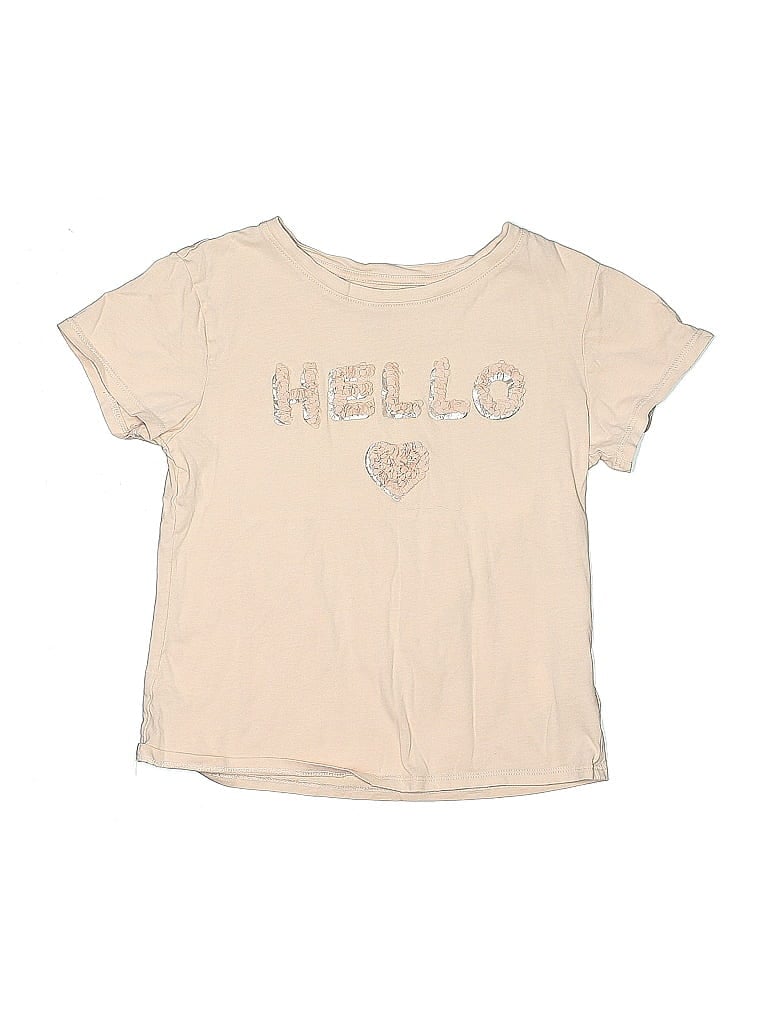 Pre-owned H&m Kids' Short Sleeve T-shirt In Brown