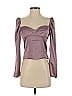 Wilfred 100% Polyester Purple Pink Long Sleeve Blouse Size S - photo 1