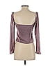 Wilfred 100% Polyester Purple Pink Long Sleeve Blouse Size S - photo 2
