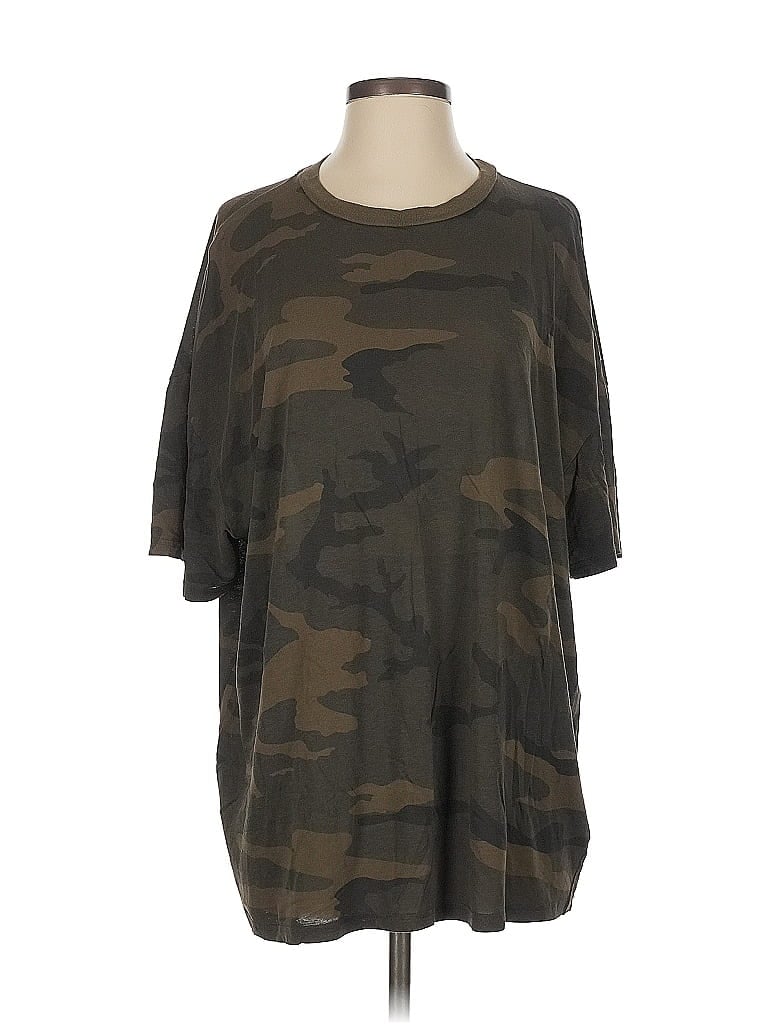 Click to view more detailed imagery on our partner's website Pre-owned Tna 3/4 Sleeve T-shirt In Green