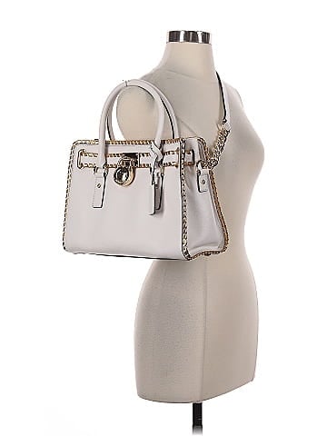 MICHAEL Michael Kors Leather Satchel (view 2)