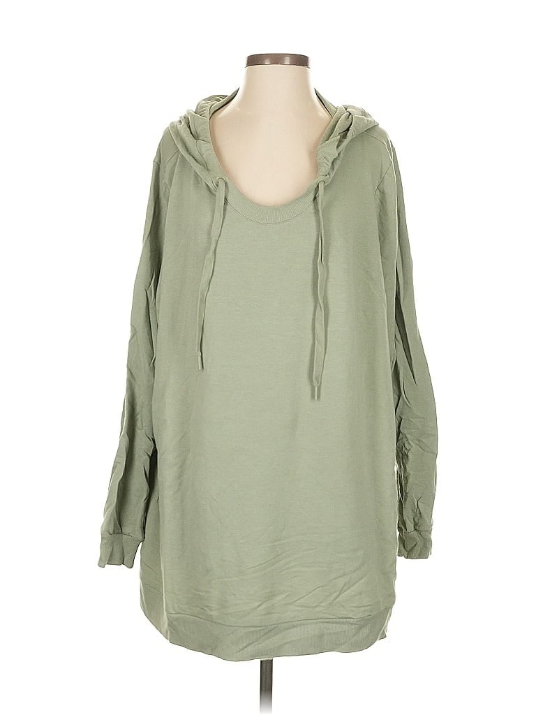 Belle By Kim Gravel Green Sweatshirt Size S - photo 1