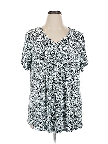 Croft & Barrow Short Sleeve Blouse (view 1)