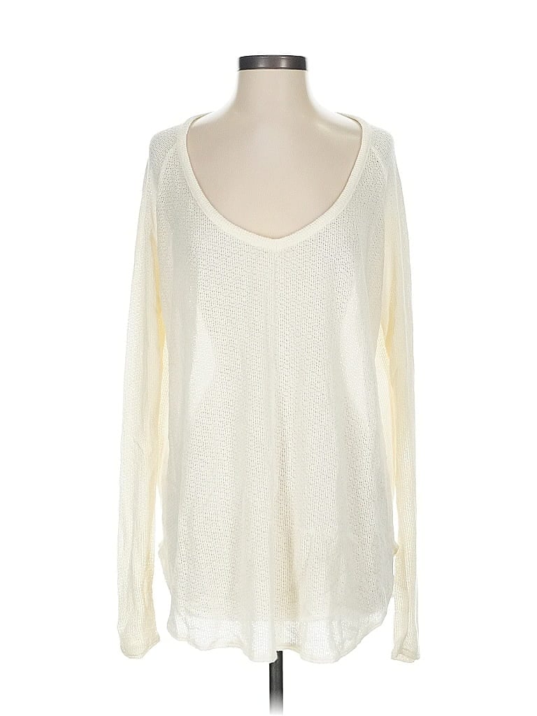 Vitamin A Pullover Sweater In White