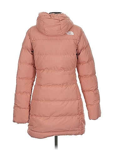 The North Face 100% Polyester Pink Snow Jacket Size S