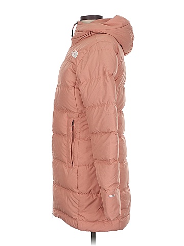 The North Face 100% Polyester Pink Snow Jacket Size S