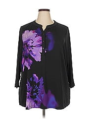 Susan Graver 3/4 Sleeve Blouse