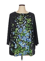 Susan Graver 3/4 Sleeve Blouse