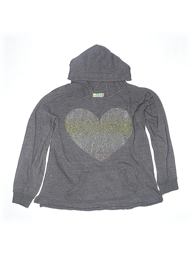 Pre-owned Vintage Havana Kids' Pullover Hoodie In Gray