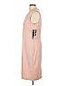 Nina Leonard Solid Tan Casual Dress Size L - photo 4
