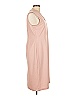 Nina Leonard Solid Tan Casual Dress Size L - photo 3