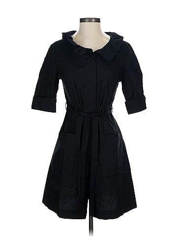 Little Yellow Button Casual Dress (view 1)