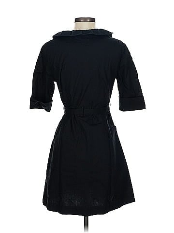 Little Yellow Button Casual Dress (view 2)