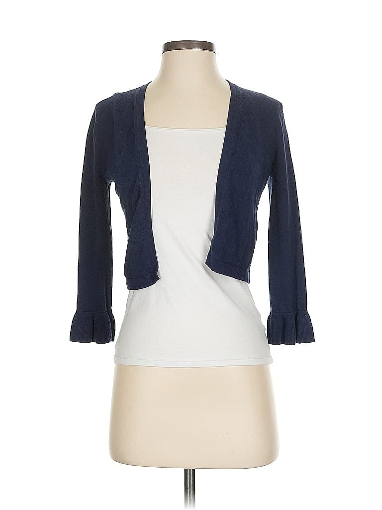 Pre-owned Lilly Pulitzer Cardigan Sweater In Blue