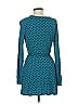 Boden Argyle Teal Casual Dress Size 6 - photo 2