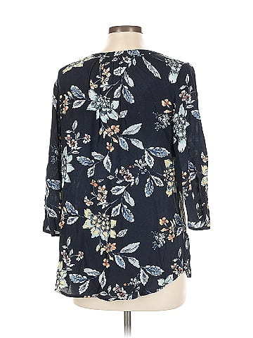 Croft & Barrow 3/4 Sleeve Blouse (view 2)