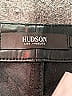 Hudson Jeans 100% Leather Metallic Black Leather Pants Size 24 waist - photo 3