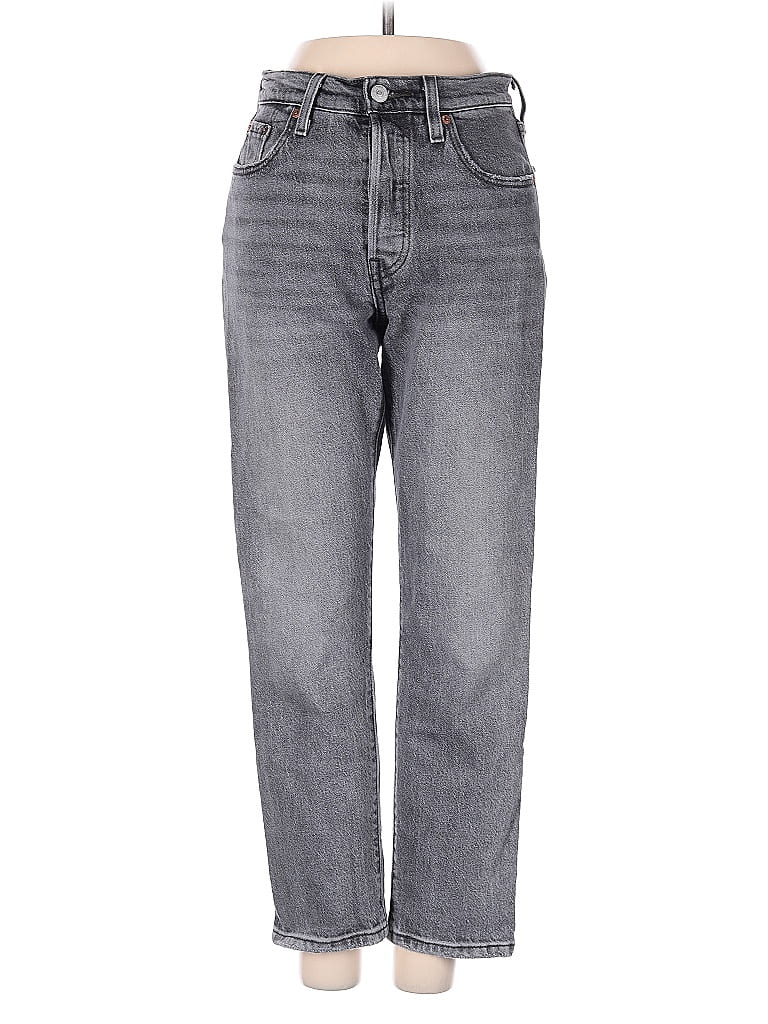 Pre-owned Levi's Jeans In Gray