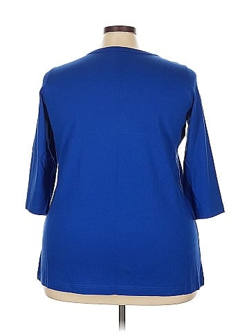 Woman Within 3/4 Sleeve T-Shirt (view 2)