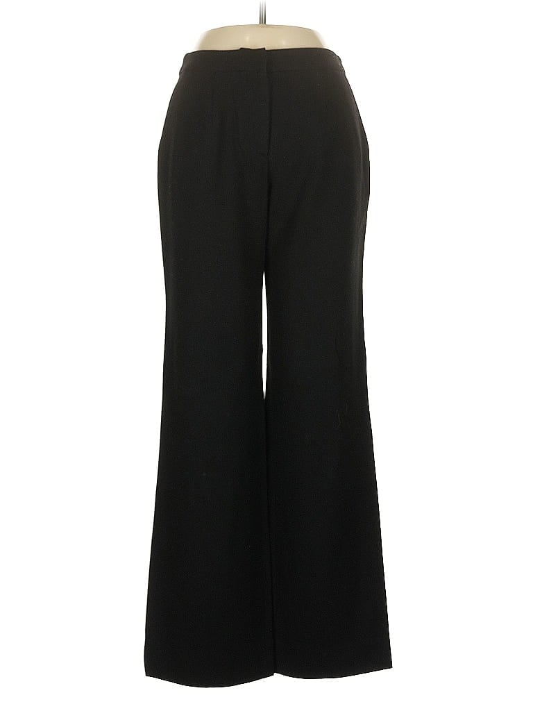 Giorgio Armani 100% Cupro Black Dress Pants Size EU 40 / US 10 - photo 1