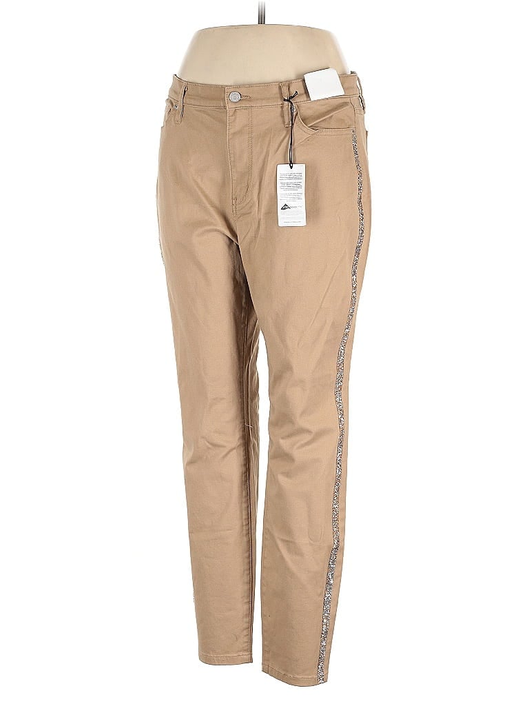 NY & C Pre-owned Khaki Pant In Brown