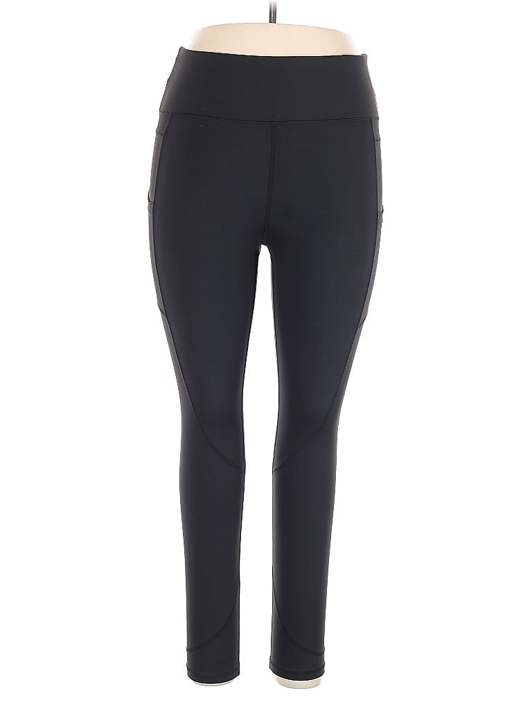 Zyia Active Black Active Pants Size 14 - 16 - photo 1