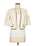 AKRIS Ivory Cardigan Size 6 - photo 1