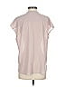 J.Crew 100% Polyester Pink Short Sleeve Blouse Size 2 - photo 2