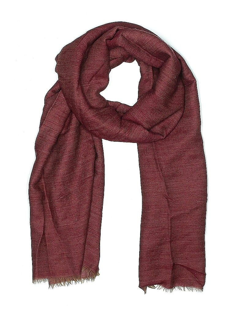 Pre-owned Unbranded Scarf In Red