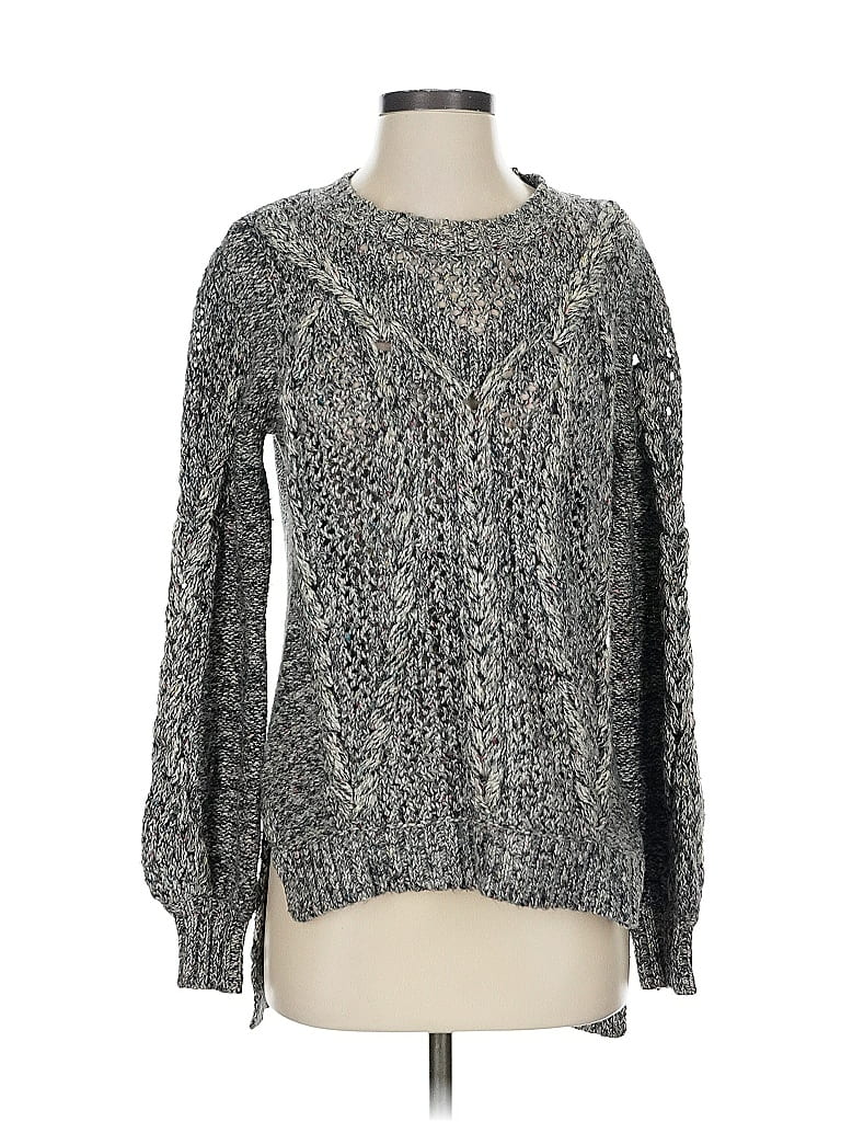 Pre-owned Bcbgmaxazria Pullover Sweater In Gray