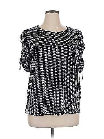Adrianna Papell Short Sleeve Blouse (view 1)