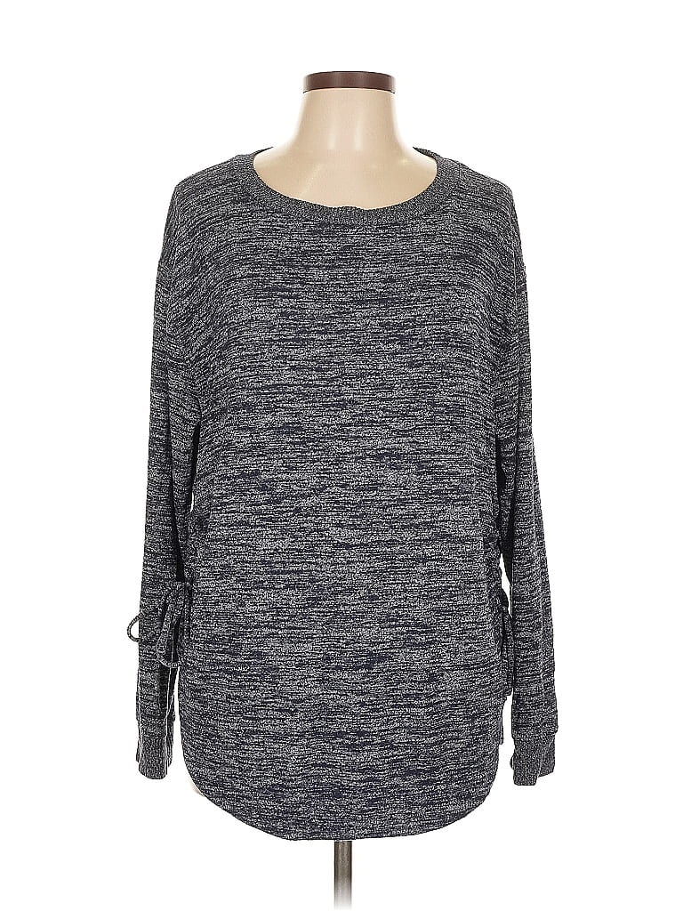 GAP Pre-owned Pullover Sweater In Gray