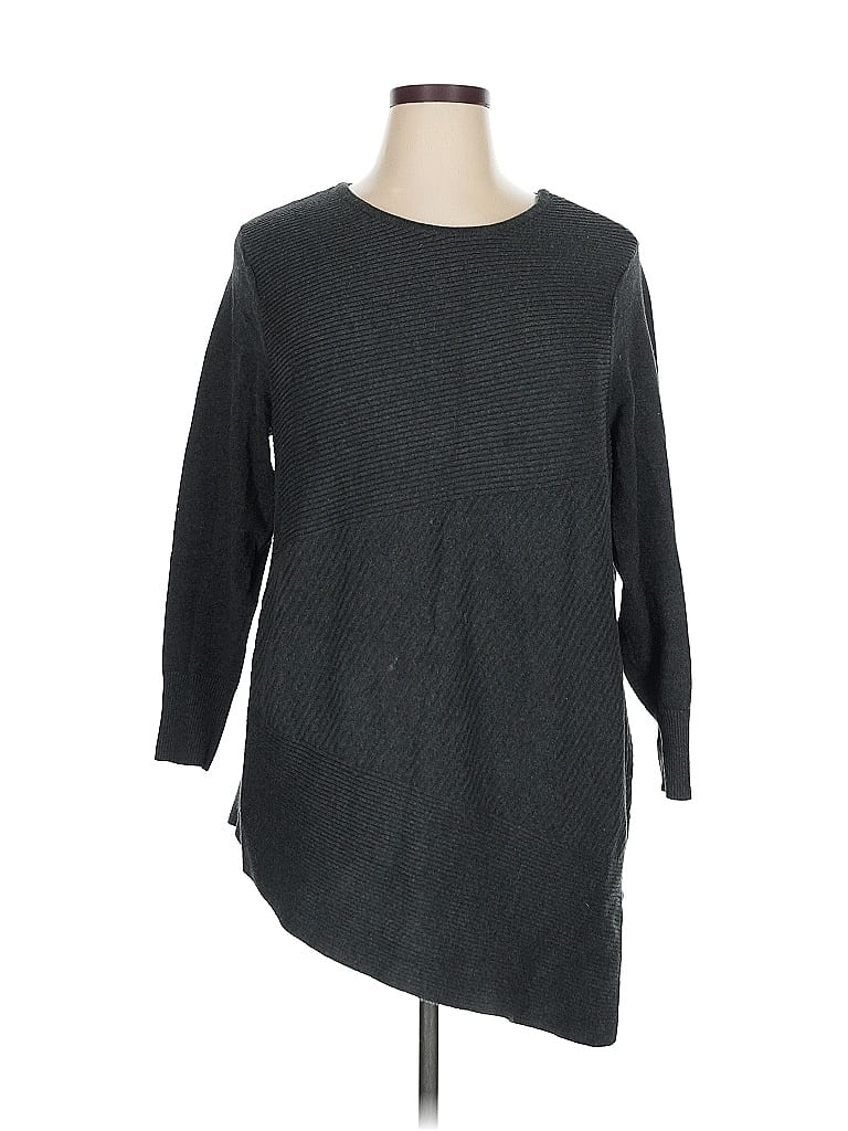 Click to view more detailed imagery on our partner's website Pre-owned Chico's Pullover Sweater In Gray