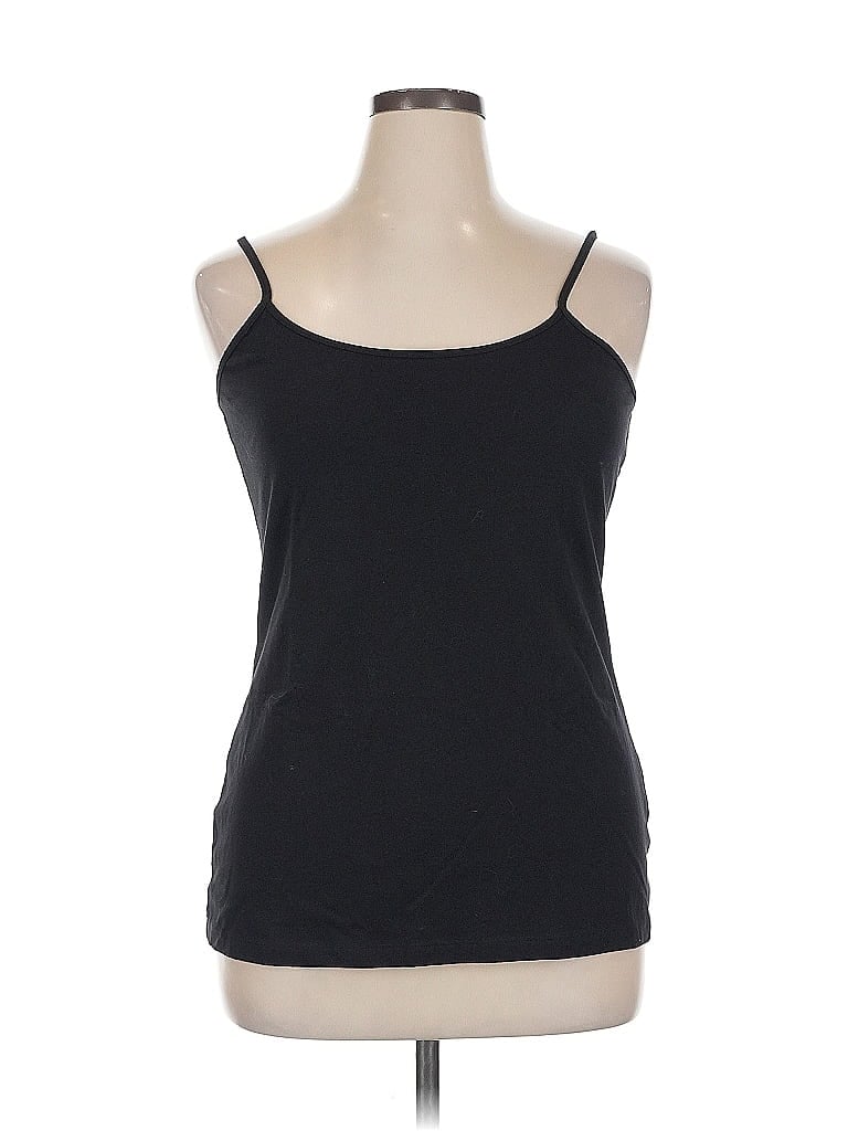 Pre-owned Sonoma Goods For Life Tank Top Black Strapless Neckline Tops