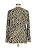 MICHAEL Michael Kors Print Gold Black Long Sleeve Blouse Size XL (estimated) - photo 2