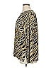 MICHAEL Michael Kors Print Gold Black Long Sleeve Blouse Size XL (estimated) - photo 5