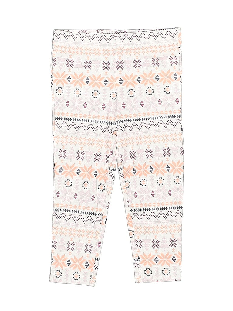 Carter's 100% Cotton Print Ivory Leggings 12-18 MO / 18 MO - photo 1