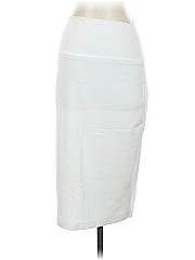 Norma Kamali Faux Leather Skirt