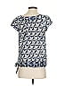 Calvin Klein Blue Short Sleeve Blouse Size S - photo 2
