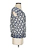 Calvin Klein Blue Short Sleeve Blouse Size S - photo 4