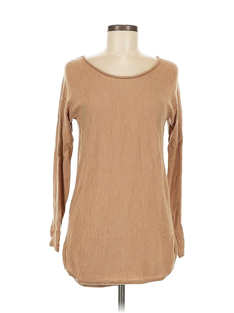 Pre-owned Max Studio Wool Sweater In Brown