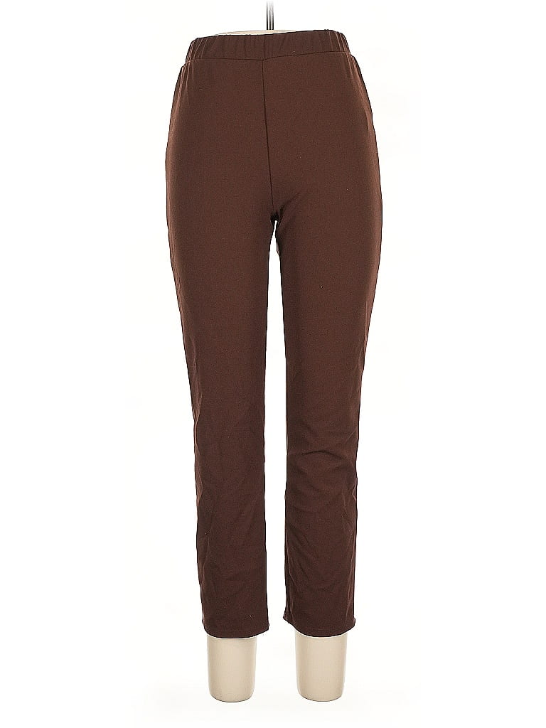 Pre-owned Papaya Active Pants In Brown